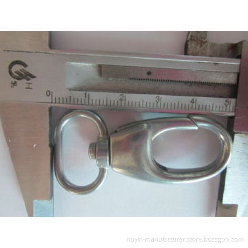 Snap hook with oval shape/metal material/majority of size/hot seller in 2014/OEM/ODM are welcome